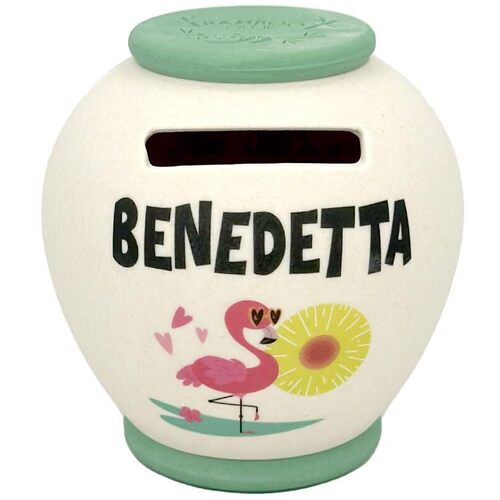 Salvadanaio Benedetta 9 x 8 cm Clearco