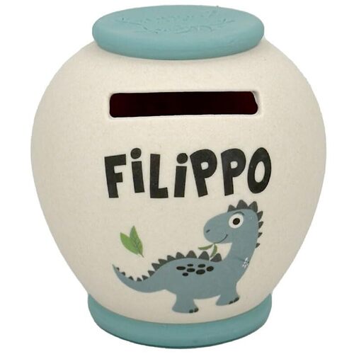 Salvadanaio Filippo 9 x 8 cm Clearco