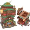 Tonecheer Kit di puzzle 3D per adulti, fai da te in legno, set da scrivania, scatola per casa delle bambole giapponese in miniatura, decorazione per la casa, artigianato in legno, regalo di compl ...