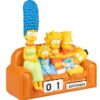 Grupo Erik : Calendario Perpetuo 3D I Simpson In Resina Dipinta A Mano 12 × 11,7 × 7,7 cm - Blocchi Intercambiabili Giorni E Mesi - Prodotto Ufficiale