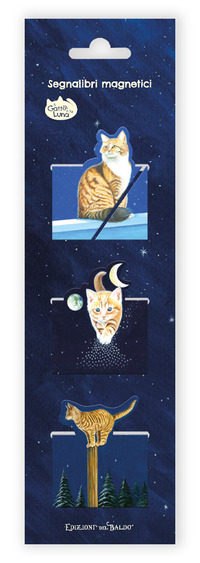 Segnalibri magnetici Il Gatto e la Luna