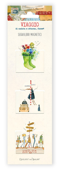 Segnalibri magnetici Viaggio di andata e ritorno... forse!!