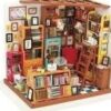 Rolife DG102 DIY Miniature House: Sam's Study Kit