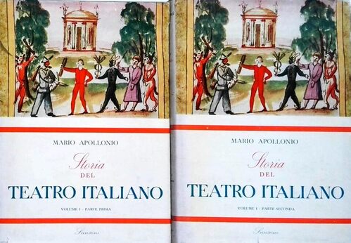 STORIA DEL TEATRO ITALIANO VOLUME I (TOMI I E II)