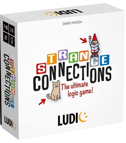 Ludic Strange Connections Una Sfida Logico-Creativa Mu53450 Gioco Di Società Per La Famiglia Per 2 - 6 Giocatori Made In Italy