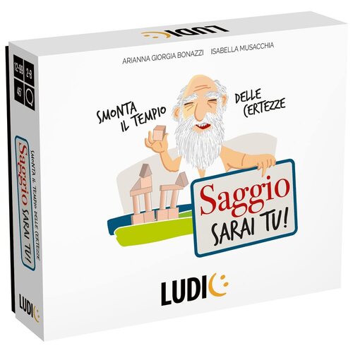 Ludic Saggio Sarai Tu Smonta Il Tempio Delle Certezze It53535 Gioco Di Società Per La Famiglia Per 2 8 Giocatori Made In Italy