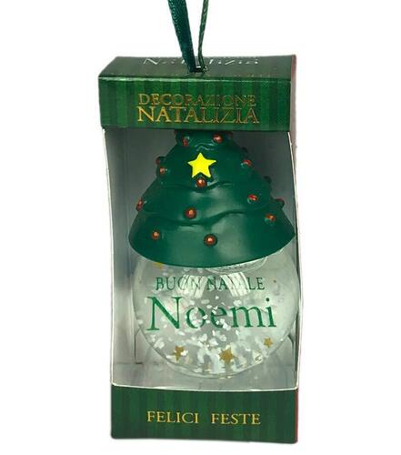H&H Pallina di Neve Personalizzata - Noemi