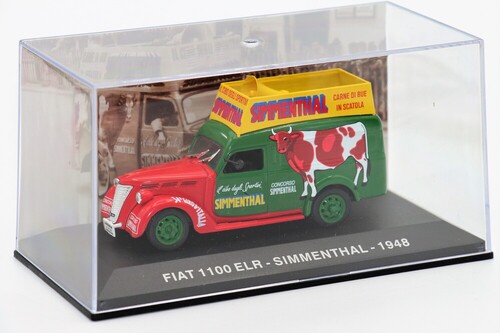 Veicoli Pubblicitari EPOCA 1:43 DIE CAST - FIAT 1100 ELR - SIMMENTHAL - 1948