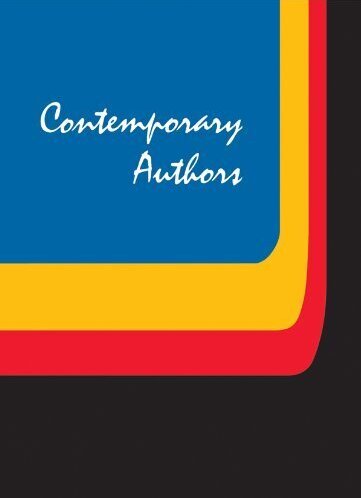 Contemporary Authors: A Bio-Bibliographical Guide to Current Writers in Fiction, General Nonfiction, Poetry, Journalism, Drama, Motion Pictures: Vol 162