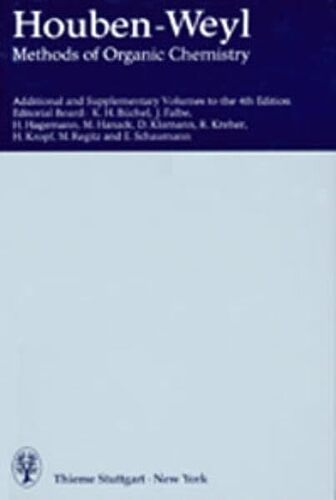 Houben-weyl Methods of Organic Chemistry: Substance Index: Volume E23n