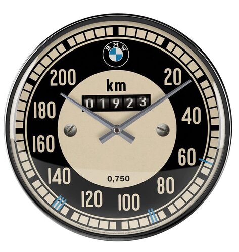 Nostalgic-Art 40361135108 Orologi da Parete, Acciaio, 31 x 6 x 31, multicolore, circolare