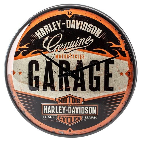 VD - Orologio da Parete Harley-Davidson Garage