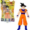 Bizak Monsterflex Dragon Ball Goku, bambola super estensibile ed elastica, 25 cm, 12 pezzi da collezionare, per adulti fan collezionisti e bambini dai 4 anni (64390230)