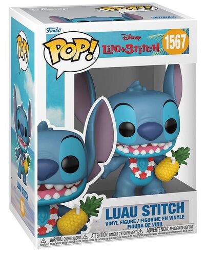 Funko POP! Disney: Lilo & Stitch - Luau Stitch - Figura in vinile da collezione - Idea regalo - Prodotto ufficiale - Giocattoli per bambini e adulti - Modello di figura per collezionisti