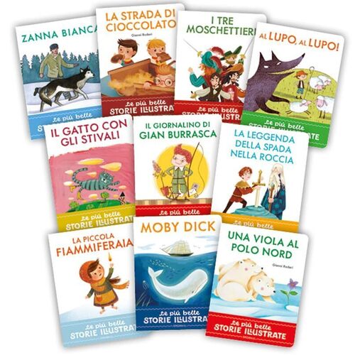 Le più belle storie illustrate (10 titoli sfusi)