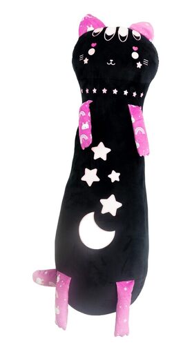 Nice Group - MOMOMI Takai Nana 120 cm, 1 Pupazzo Gatto Nero