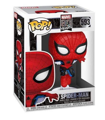 Funko POP! Marvel: 80th - First Appearance Spider-Man - Marvel 80th - Figura in Vinile da Collezione - Idea Regalo - Merchandising Ufficiale - Giocattoli per Bambini e Adulti - Comic Books Fans