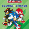 Sonic The Hedgehog. Colora con gli sticker