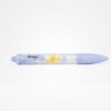 Mr. Wonderful Penna Trasparente Lazy Pulcino con Decorazione Interna 3D – Inchiostro Blu