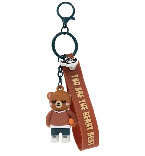 Mr. Wonderful Portachiavi You Are the Beary Best – Portachiavi in Gomma – Regalo Festa del Papà