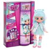 BFF BY CRY BABIES Kristal, Bambola alla Moda da Collezione con Capelli Lunghi, Vestitini in Tessuto e 9 Accessori, Giocattolo per Bambini e Bambine +5 Anni
