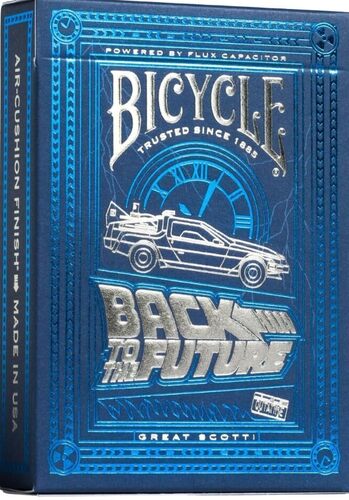 Bicycle Back to The Future Mazzo di carte da collezione, Magia e Cardistry basato sul famoso film Ritorno al Futuro