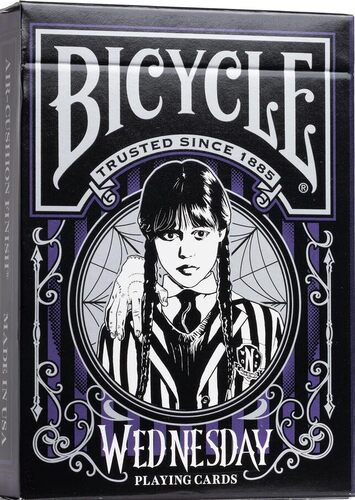 Bicycle - Gioco di 54 carte Wednesday/Mercoledì - Edizione Collector - Carte da gioco/Magia/Poker