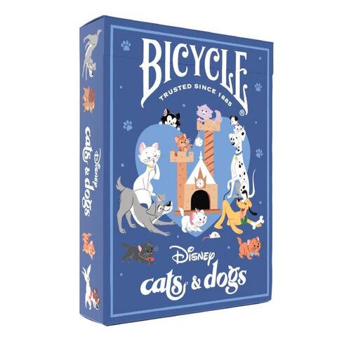 Bicycle Disney Cat and Dogs Mazzo di carte per fan e collezionisti
