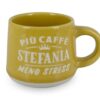 CLEARCO Tazzina da caffè personalizzata con piattino e scatola - Stefania