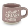 CLEARCO Tazzina da caffè personalizzata con piattino e scatola - Chiara