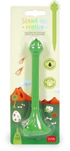 Stand-ink ovation ballpoint pen with dino