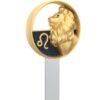 METALMORPHOSE - Segnalibro del segno zodiacale leone - segno astrologico leone - regalo uomo, donna e bambino
