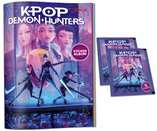 Kpop Demon Hunters Stikers Album