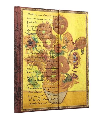 Paperblanks Van Gogh, Sunflowers Ultra Unlined 120 Gsm: The Van Gogh Museum