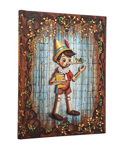 Carlo Collodi, Pinocchio Ultra Lined Journal, 144pg, 120gsm