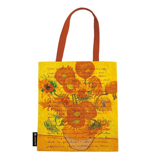 Van Gogh, Sunflowers Canvas Bag: The Van Gogh Museum Collection