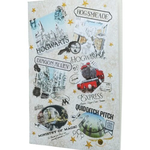 The Wizarding World (Harry Potter Collection) A5 Unlined Cahier