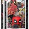 Figurine Funko Pop Comic Cover Marvel Deadpool in Black Suit