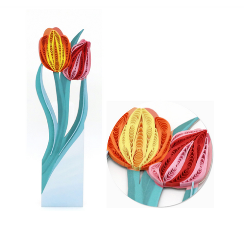 segnalibro tulips