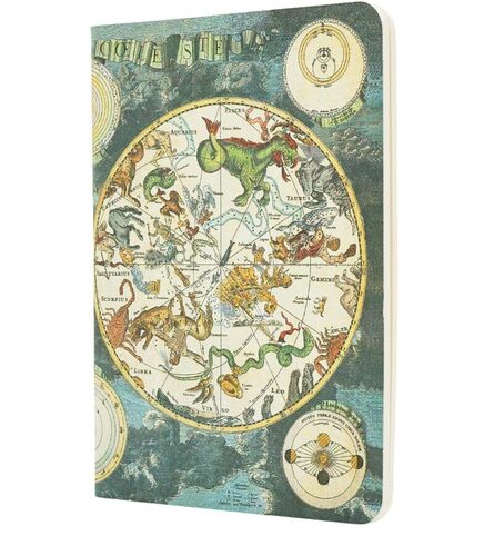 Paperblanks - Celestial Planisphere - Early Cartography - Cahier - A6 - Unlined - No Closure - 80 Pg - 100 Gsm