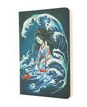 Quaderno bianco A6 Empress Jingu Esprit de Lacombe