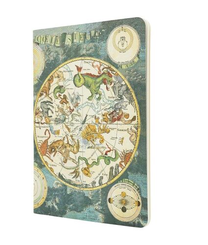 Paperblanks - Celestial Planisphere - Early Cartography - Cahier - A5 - Unlined - No Closure - 80 Pg - 100 Gsm