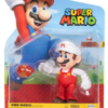 Nintendo - Super Mario Bros - Statuetta articolata 10 cm - Mario di fuoco con palla di fuoco