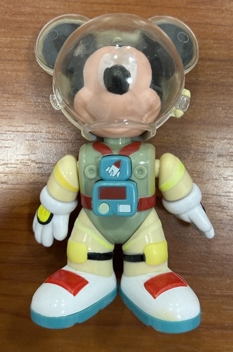 Topolino astronauta action figure Disney giocattolo personaggio spazio collezione