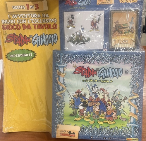 Topolino La Spada di Ghiaccio gioco da tavolo uscita 1 di 3