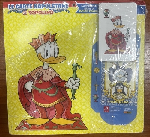 Carte Napoletane Topolino Disney Blister Sigillato Mazzo Carte da Gioco Paperino