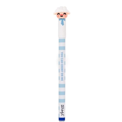 Mr. Wonderful Penna Cancellabile Bo-Bo Pecora “You Can Count on Me” – Penna con Inchiostro Blu