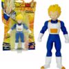Bizak Monsterflex Dragon Ball Super Saiyan Vegeta Bambola Super estensibile ed elastico, 25 cm, 12 da collezionare, per adulti fan collezionisti e bambini dai 4 anni (64390230)