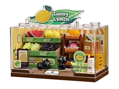 I-TOTAL® - Shop in a Box Kit Creativo Fai da Te Miniatura 3D Costruisci e Colleziona Negozi Stile Pastello, Modellino con Dettagli Decorativi - Idea Regalo (MINI WORLD) (FLORISH)