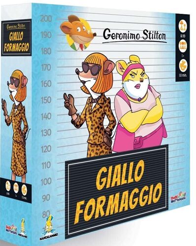 Mancalamaro Giallo Formaggio Geronimo Stilton Gioco da Tavolo